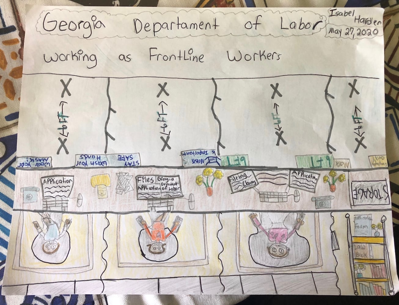 Art from the Heart: Kids thank front-line workers