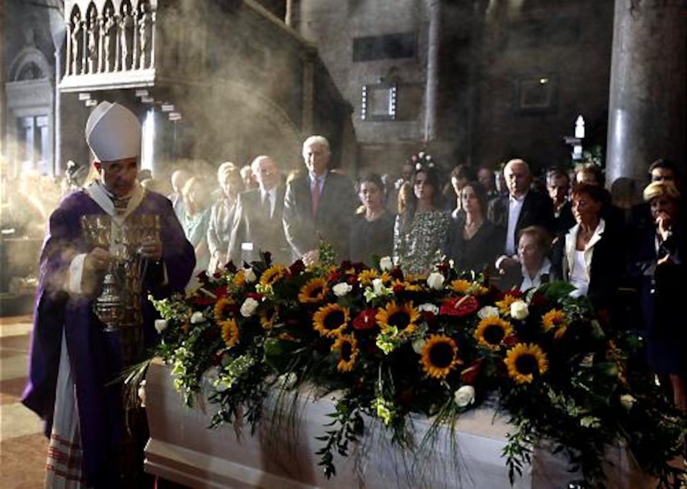 Luciano Pavarotti funeral