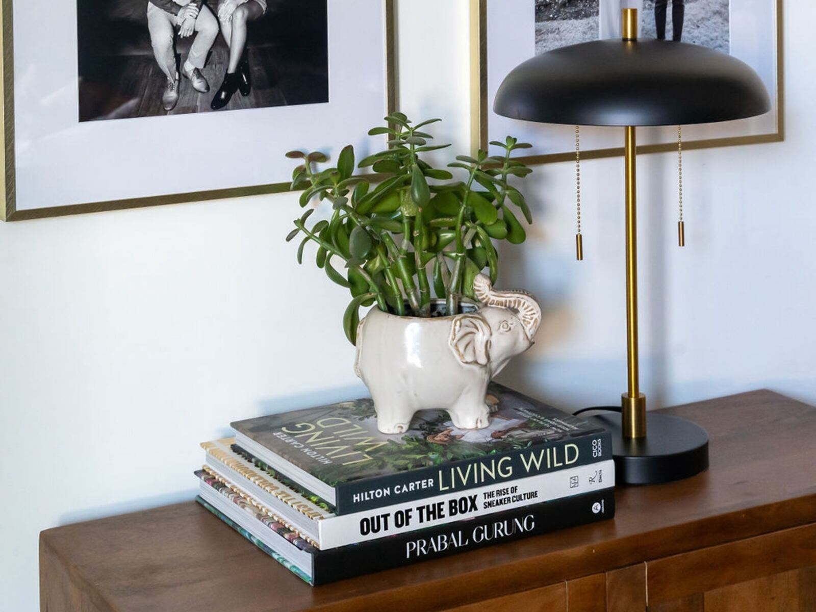 Rather than picking up generic accessories to round out your interior design, select items with personal meaning, says interior designer Amber Guyton. Photo: Courtesy of Blessed Little Bungalow / Brittany Bah Photography