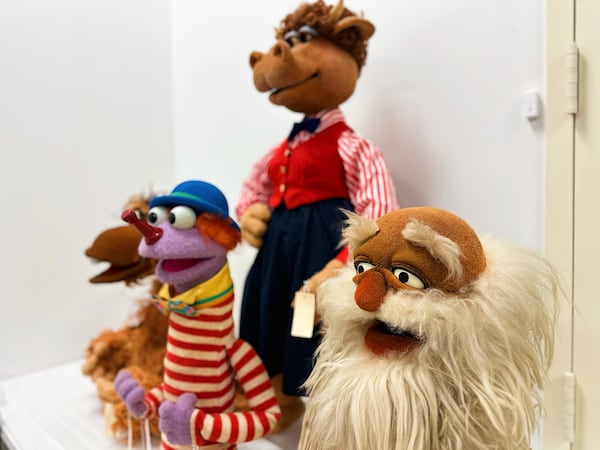 Original puppets from the Jim Henson workshop are on display at the Center for Puppetry Arts in Atlanta. The center boasts one of the largest collections of Jim Henson creations in the world.