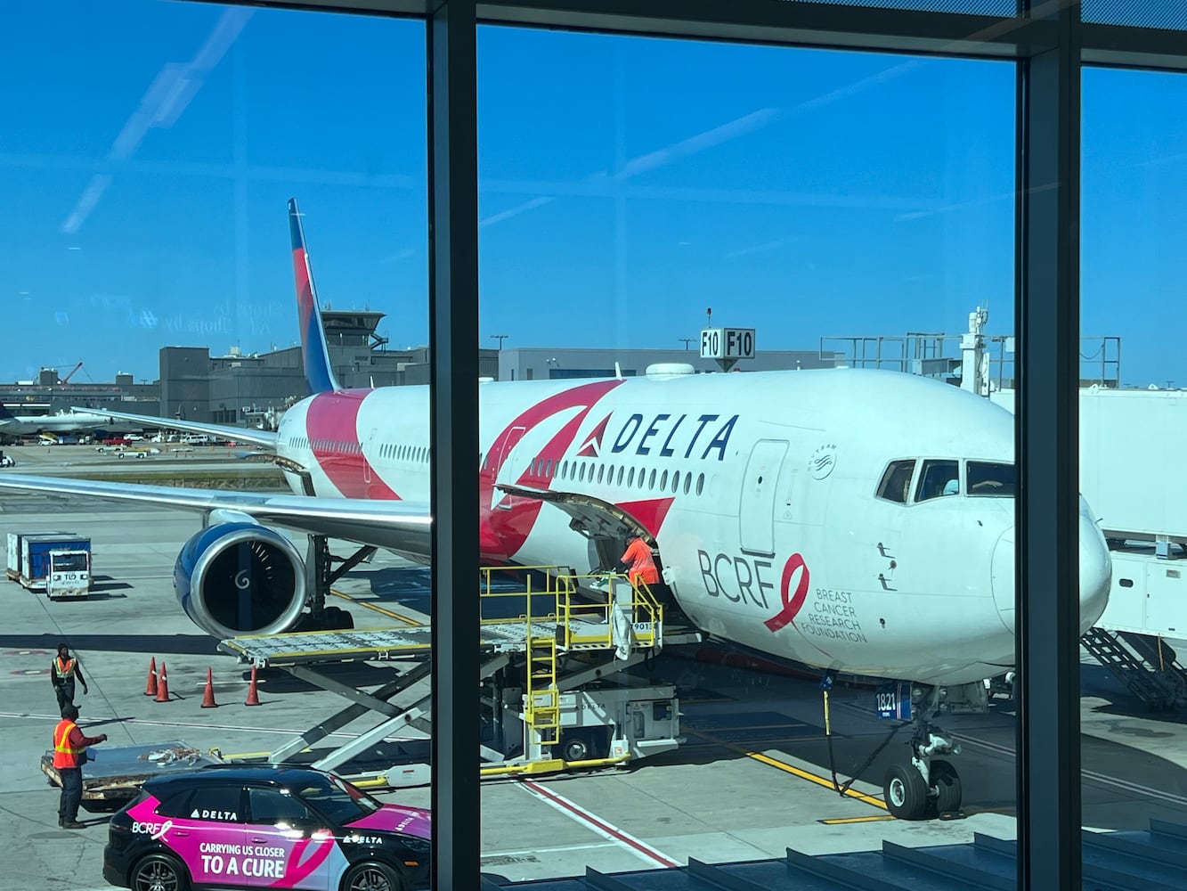 Delta's Pink Plane