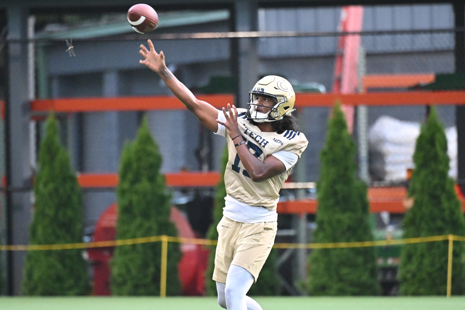 Georgia Tech football practice photo