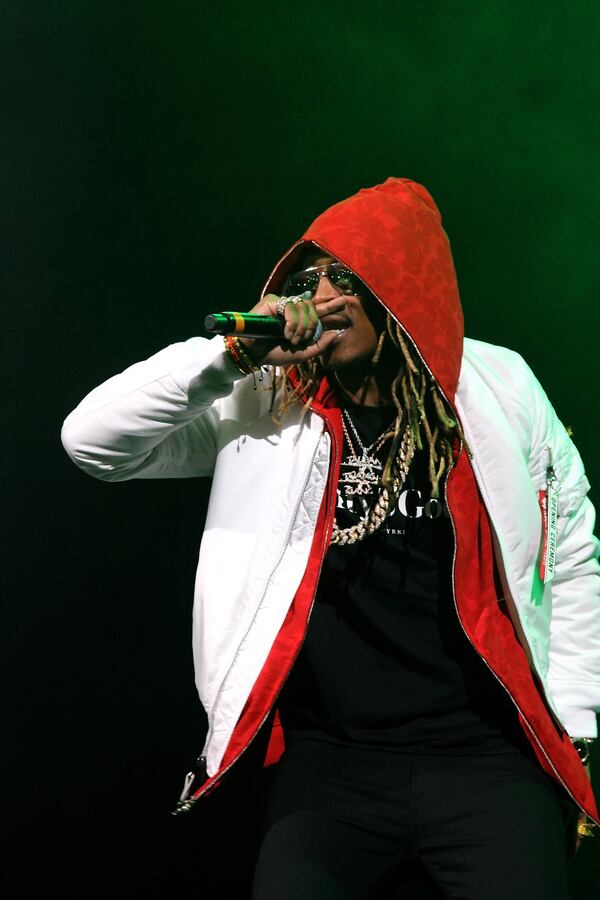 Future gets 2.5 more YouTube views in his hometown. Photo: Getty Images.