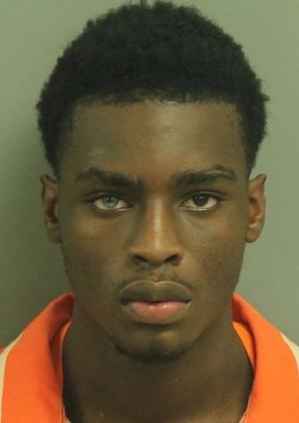  Mekhi Lucky was arrested in Wake County, N.C., in April 2016.