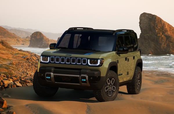 The all-electric Jeep Recon SUV. Photo courtesy of Jeep.