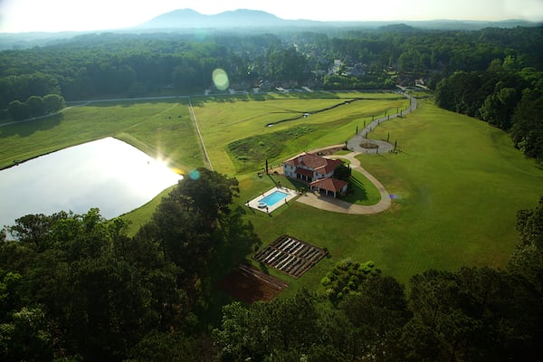 The home at 683 Tarpley Road in Kennesaw is selling for $2.7 million.