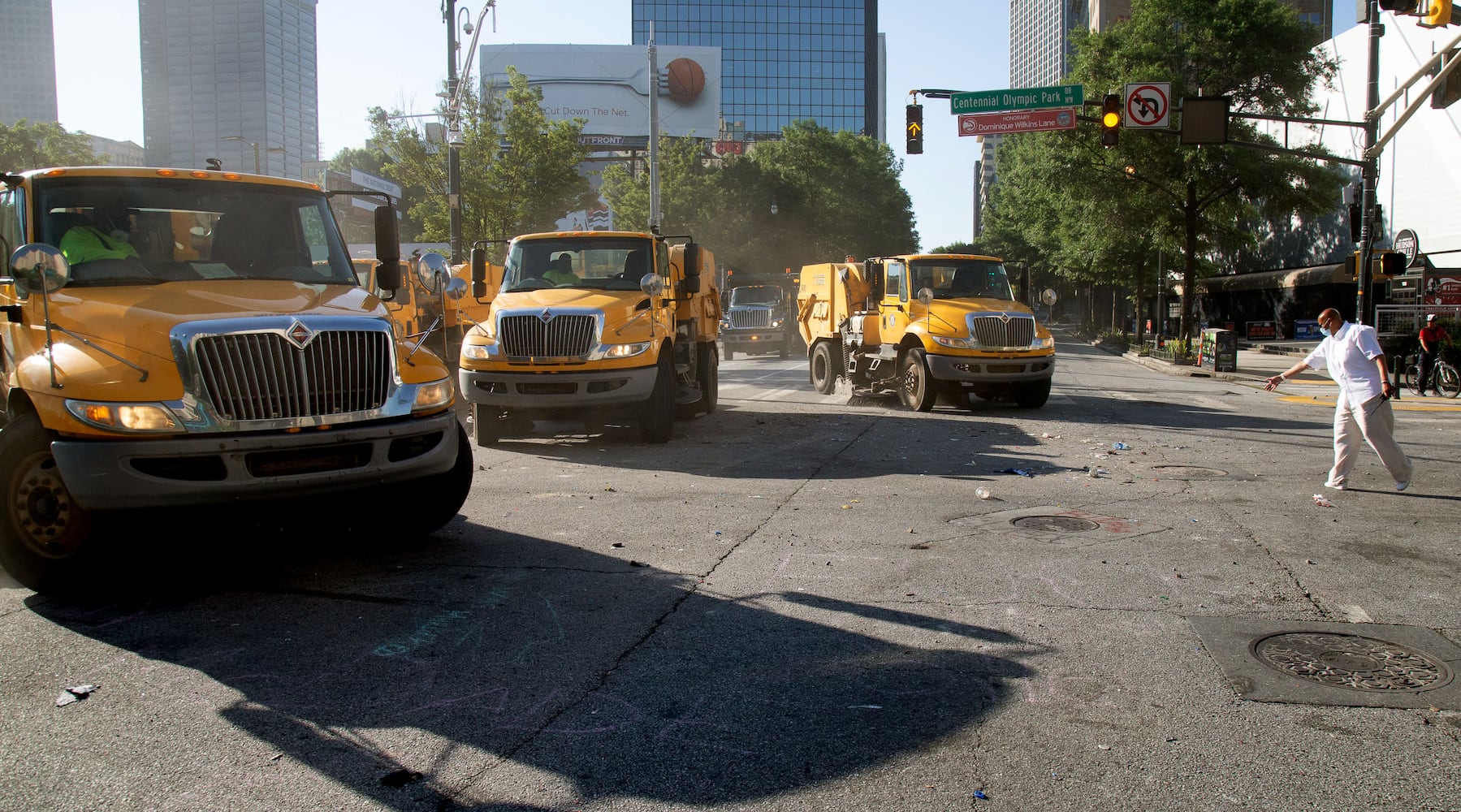 PHOTOS: Atlanta deals with aftermath of violent protests