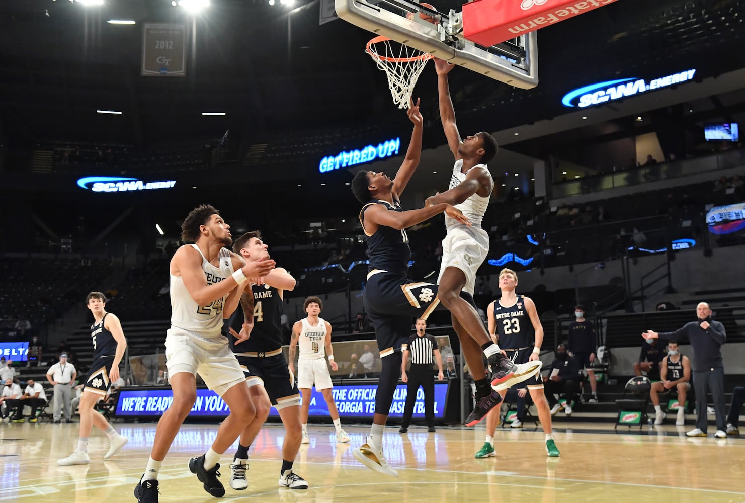 Georgia Tech-Notre Dame basketball game