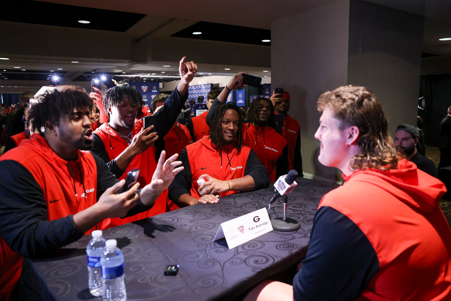 123024 uga media day sugar bowl