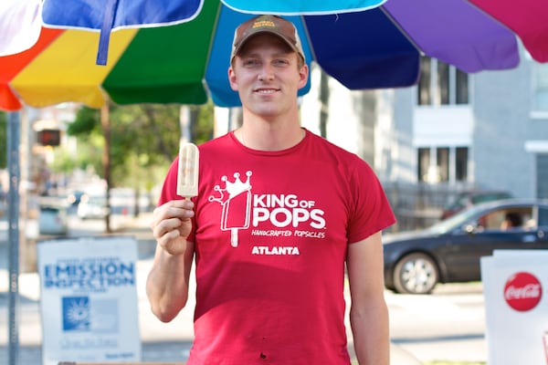 King of Pops Steven Carse. Photo: Garry Bowden.