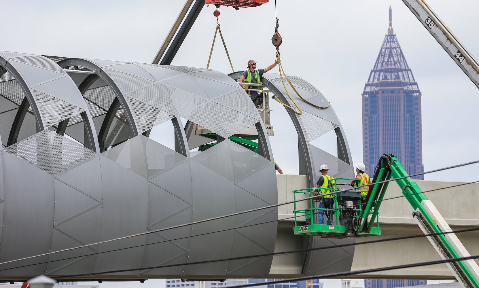 Atlanta's Northside Drive Pedestrian Bridge