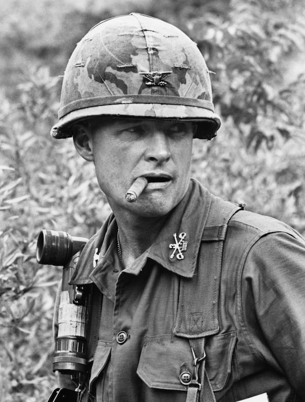 Lt. Gen. Hal Moore as a colonel during the Vietnam War.