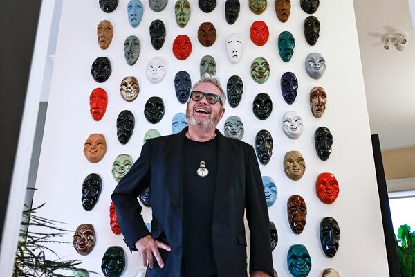 Grant Henry, owner of Sister Louisa’s Church of the Living Room poses for portrait at his home on Thursday, July 21, 2022. (Natrice Miller/natrice.miller@ajc.com)