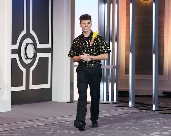 Jack Nicora was in the first episode of "American Idol" season 21 Sunday, Feb. 19, 2023, on ABC. (ABC/Eric McCandless)