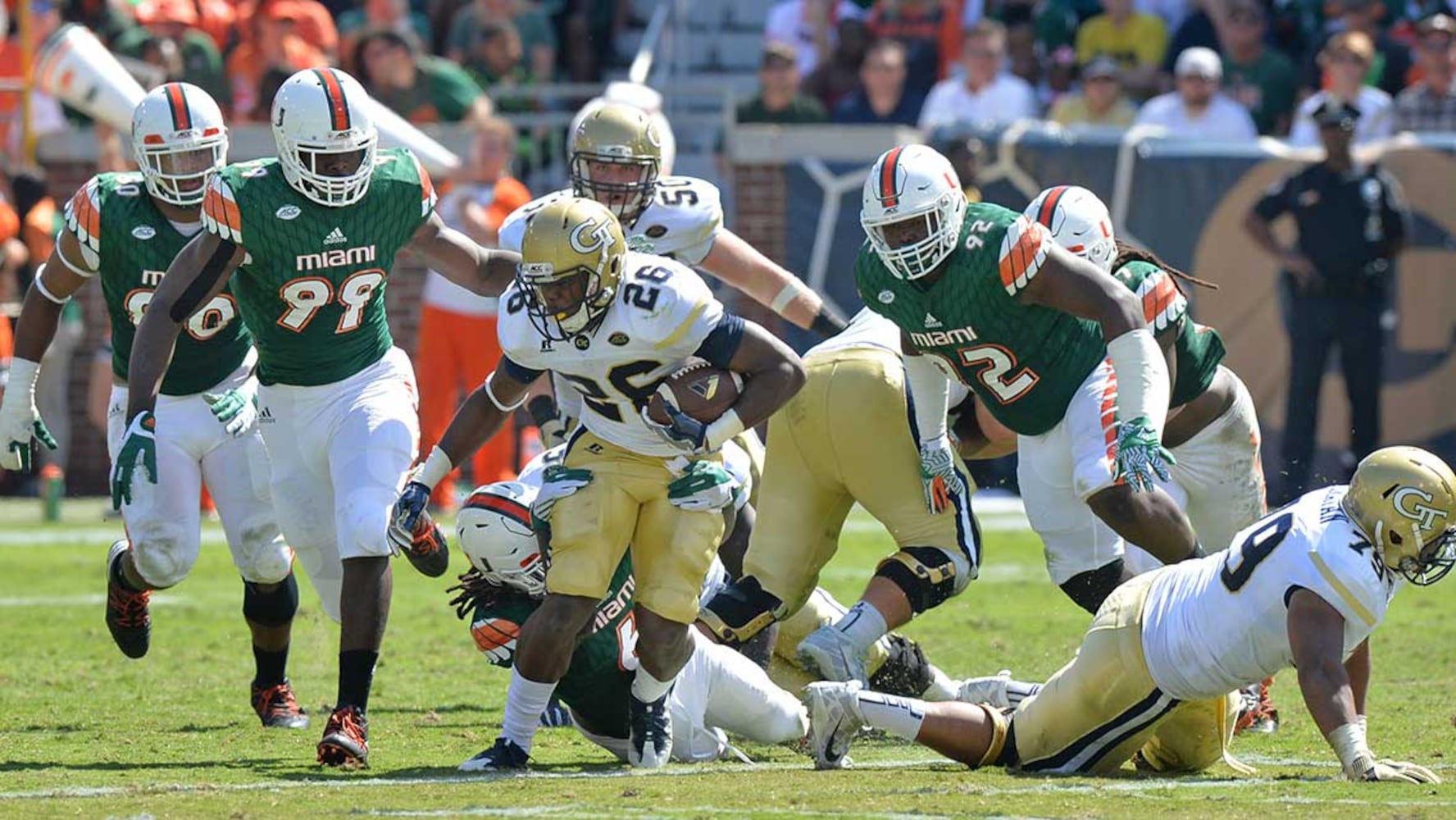 Miami 35, Georgia Tech 21