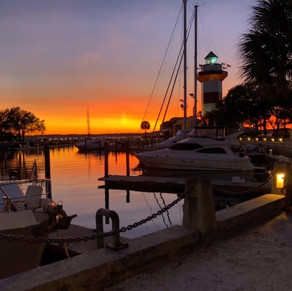 "This beautiful sunset picture was taken with my iPhone at Harbortown in Sea Pines on Hilton Head on Feb. 4, 2020.  It turned out better than I thought possible," wrote Ernest C. Ramsay of Peachtree Corners.