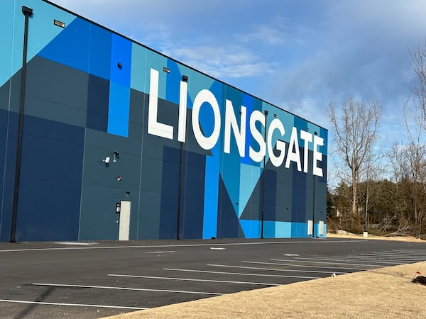 The new Lionsgate studio in Douglasville opened in early 2024. RODNEY HO/rho@ajc.com