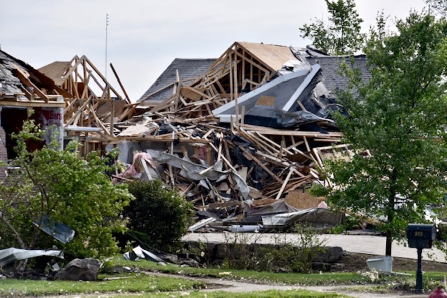 Photos: Tornadoes sweep through Ohio's Miami Valley, causing injuries, destruction