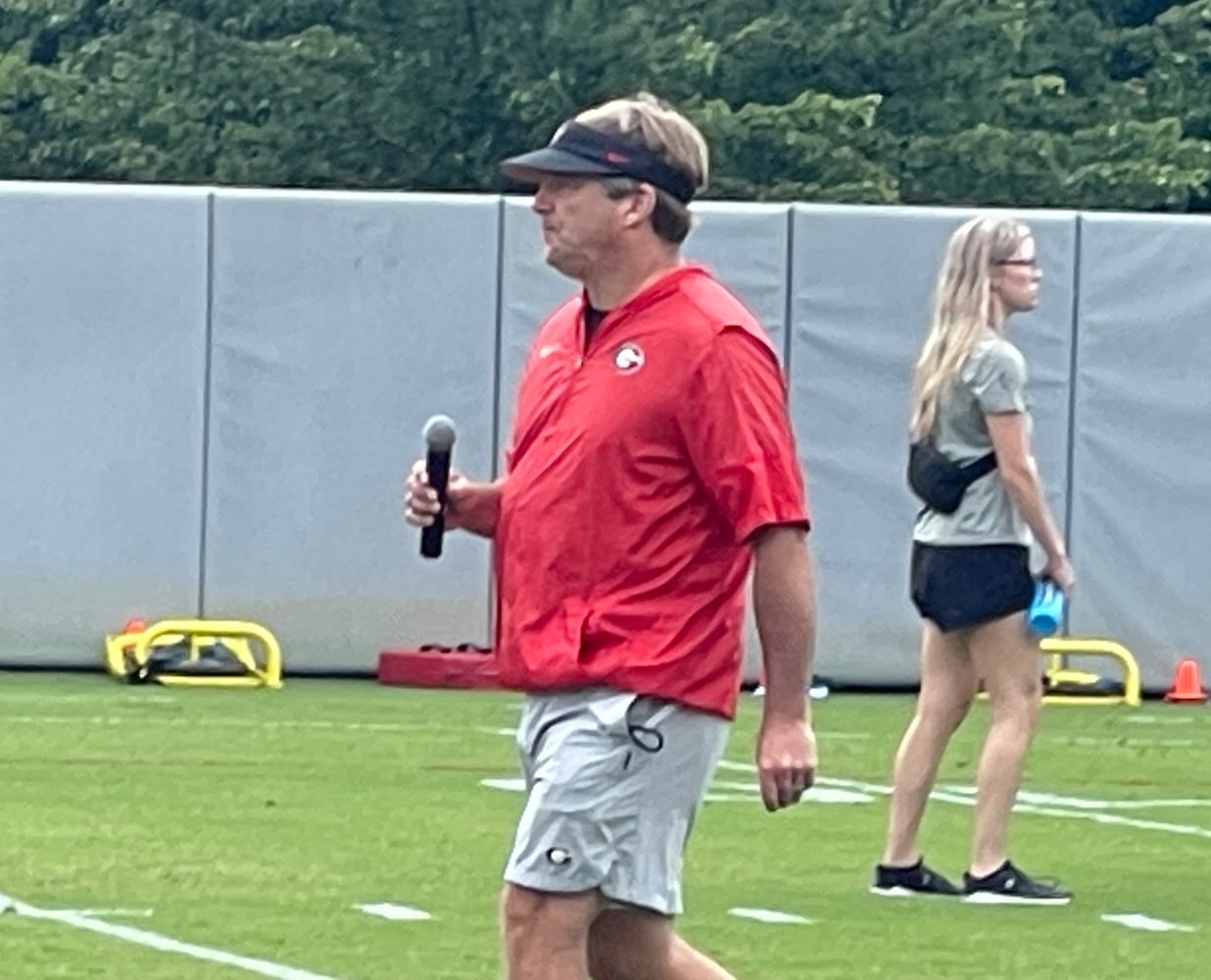 Georgia football practice