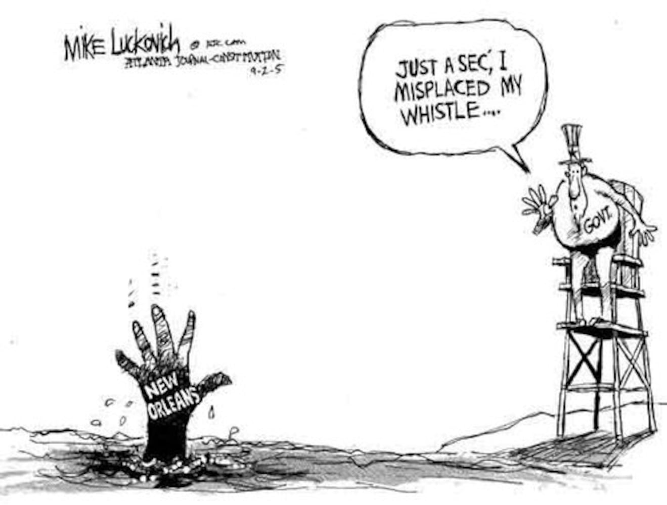 Mike Luckovich: 2005 Pulitzer Prize cartoons