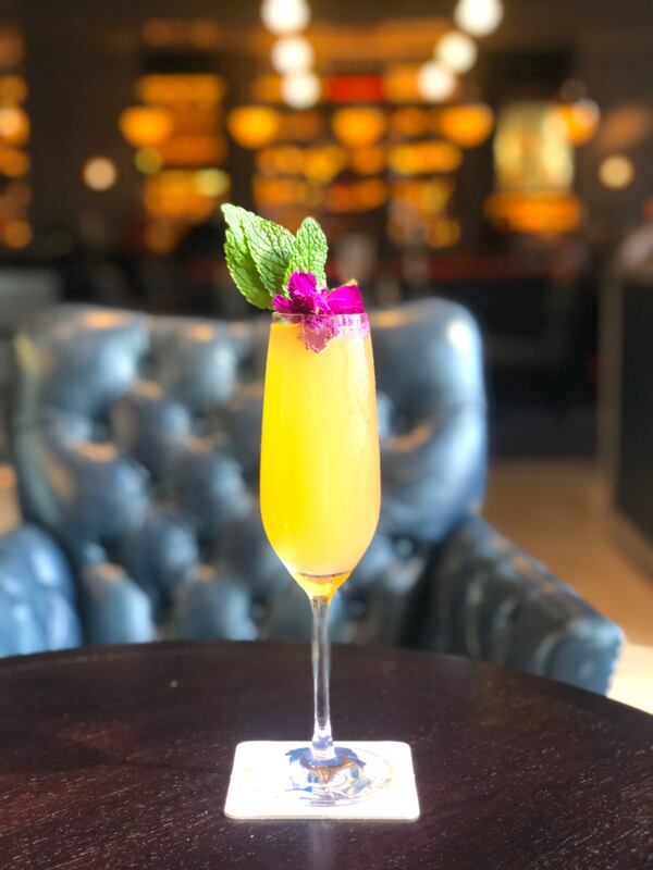 Bartender Tokiwa Sears intends to make guests smile with the She Smiled Sweetly at Bar Margot .