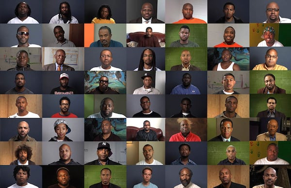 "Question Bridge: Black Males" is a new temporary exhibition that explores what it means to be a Black Man in the United States. It runs through March 2021.
Courtesy of Asheville Art Museum.