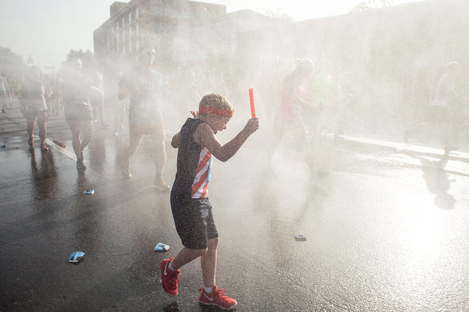 AJC Peachtree Road Race starting temps