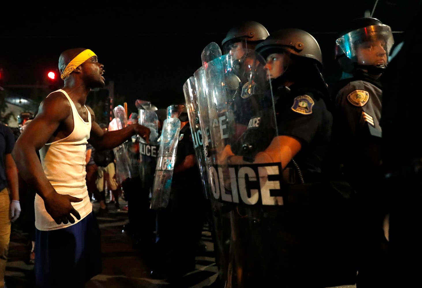 Photos: Dozens arrested as St. Louis readies for more protests