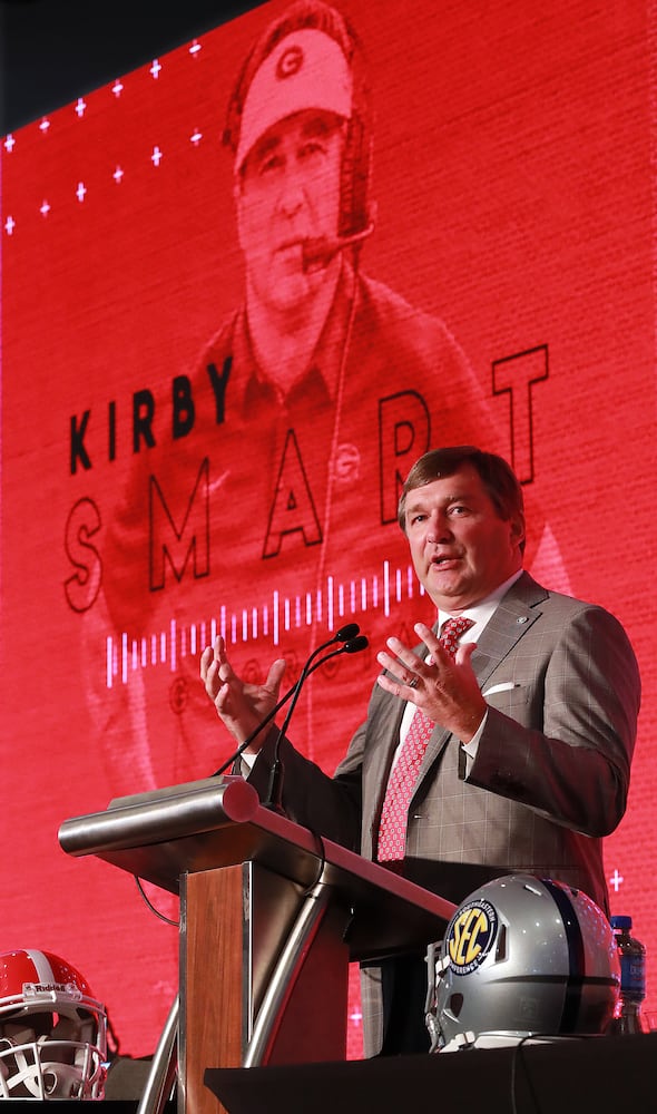 Photos: Bulldogs take center stage at SEC Media Days