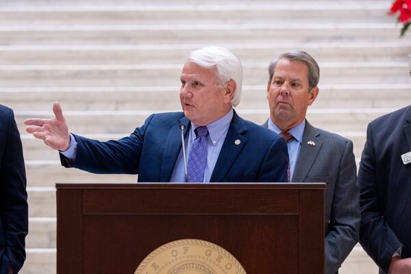 State Rep. Jon Burns, R-Newington, became speaker of the Georgia House two months after the death of then-Speaker David Ralston. He, like Ralston, has been a champion of rural Georgia. (Arvin Temkar / arvin.temkar@ajc.com)