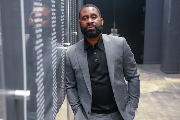 Greenwood CEO Ryan Glover poses for a photo at The Gathering Spot Atlanta on Thursday, August 3, 2023. (Natrice Miller/ Natrice.miller@ajc.com)