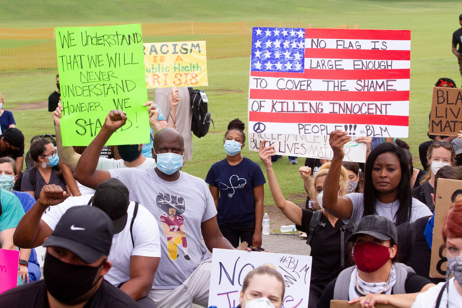 PHOTOS: Eighth day of protests in Atlanta