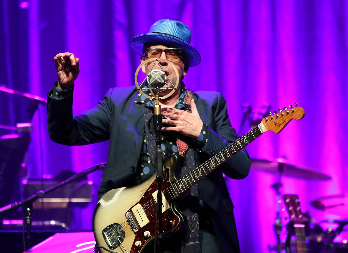 Elvis Costello & the Imposters, featuring Charlie Sexton on guitar, rocked the sold out Coca Cola Roxy Theatre on Tuesday, January 30, 2024.
Robb Cohen for the Atlanta Journal-Constitution