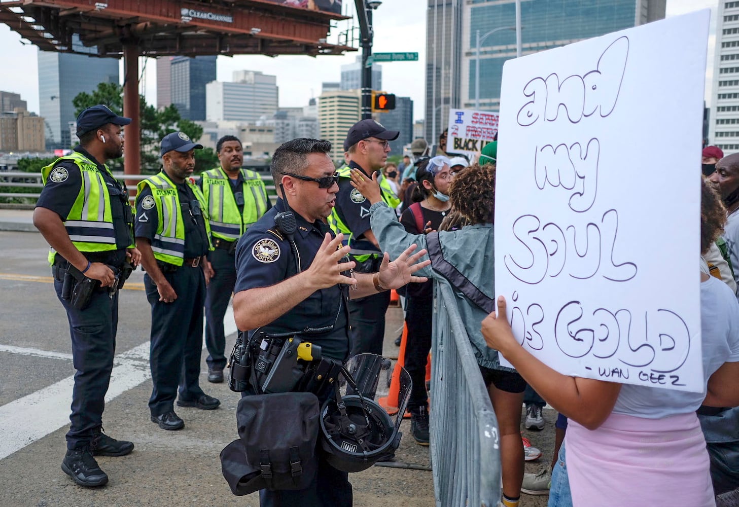 PHOTOS: Eighth day of protests in Atlanta