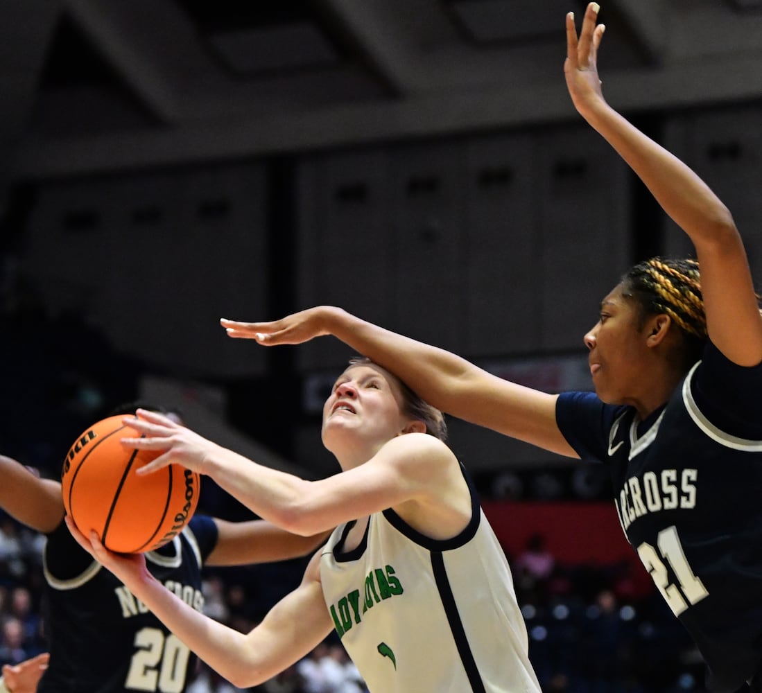 GHSA basketball finals: Norcross vs. Harrison girls