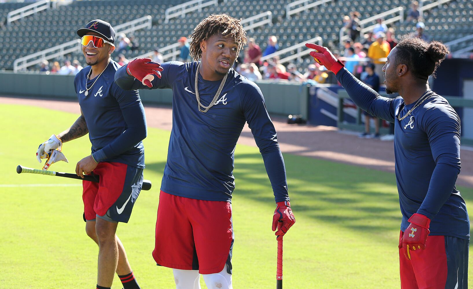 Photos: Ronald Acuna, Braves at spring training