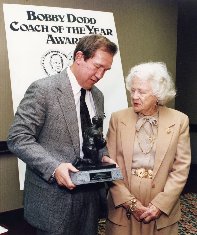 Former Georgia Tech coach Bobby Ross