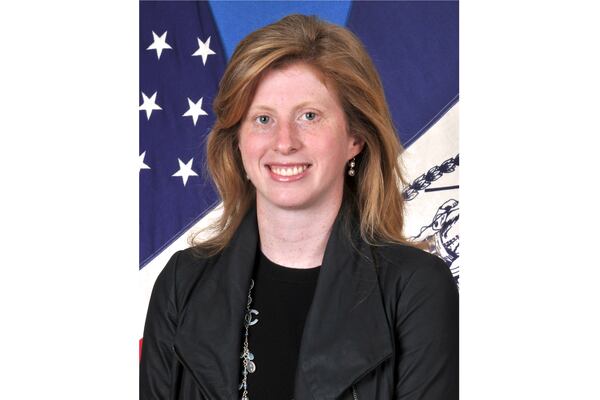 This image provided by the New York City Department of Sanitation shows Jessica Tisch who has been appointed New York City Police Commissioner, Wednesday, Nov. 20, 2024, by New York Mayor Eric Adams. (New York City Department of Sanitation via AP)