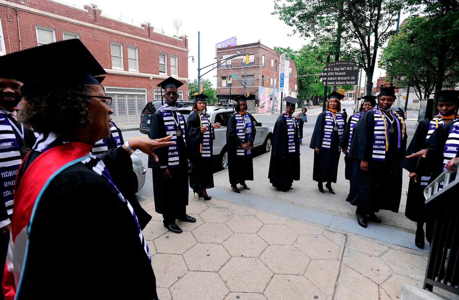 Morris Brown College spring commencement