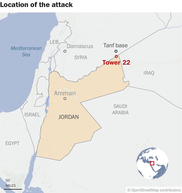 U.S. forces probably did not detect the approach of the Iranian-made drone that killed three American soldiers last week at a remote base in Jordan, and there was no air defense system on site capable of shooting it down, the military's initial assessment of the attack has found.