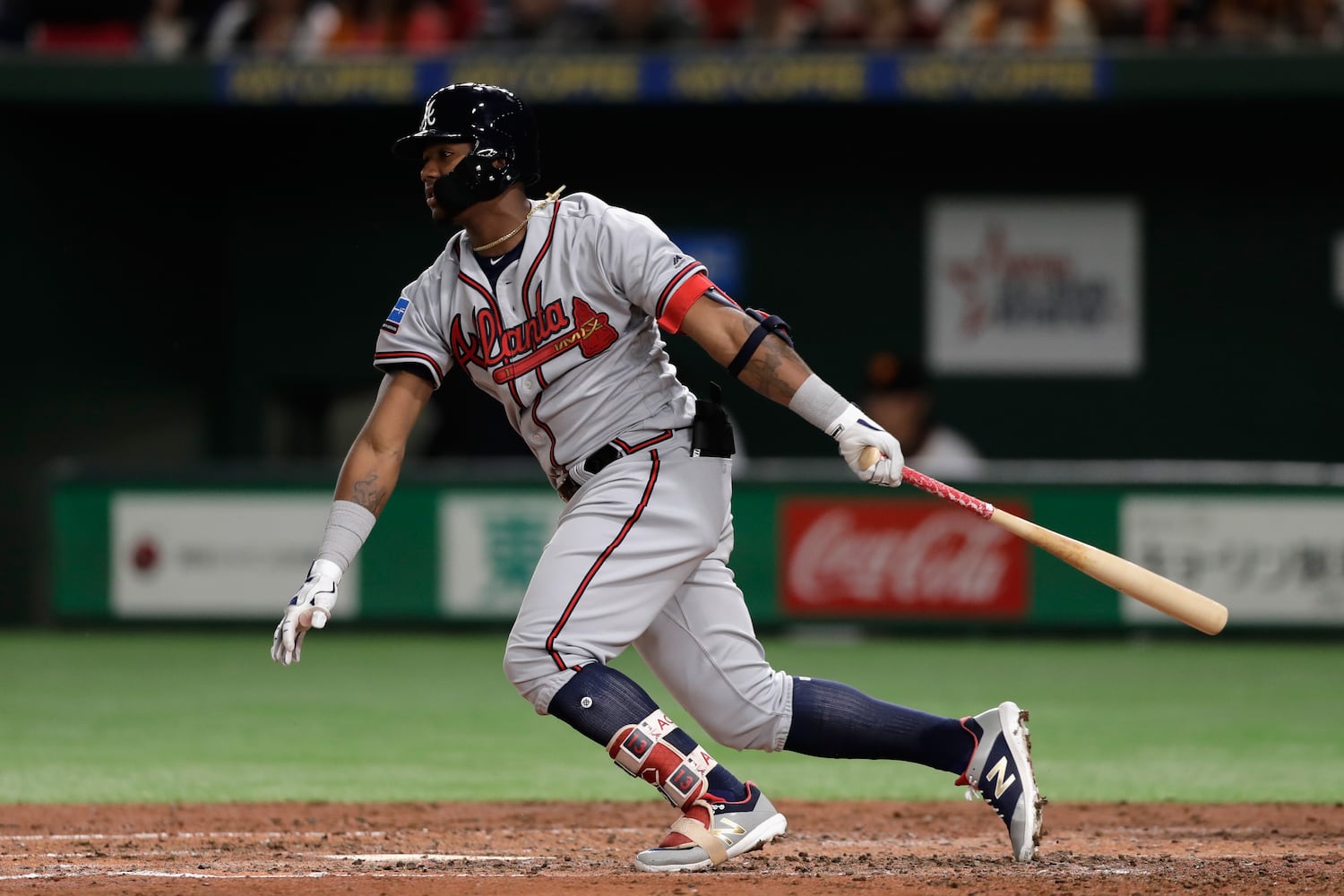 Photos: Braves’ Ronald Acuna playing in Japan