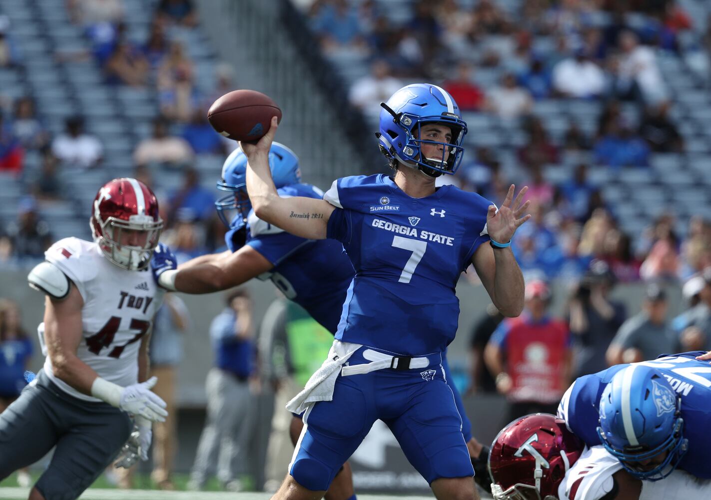 Photos: Georgia State plays at former Turner Field site