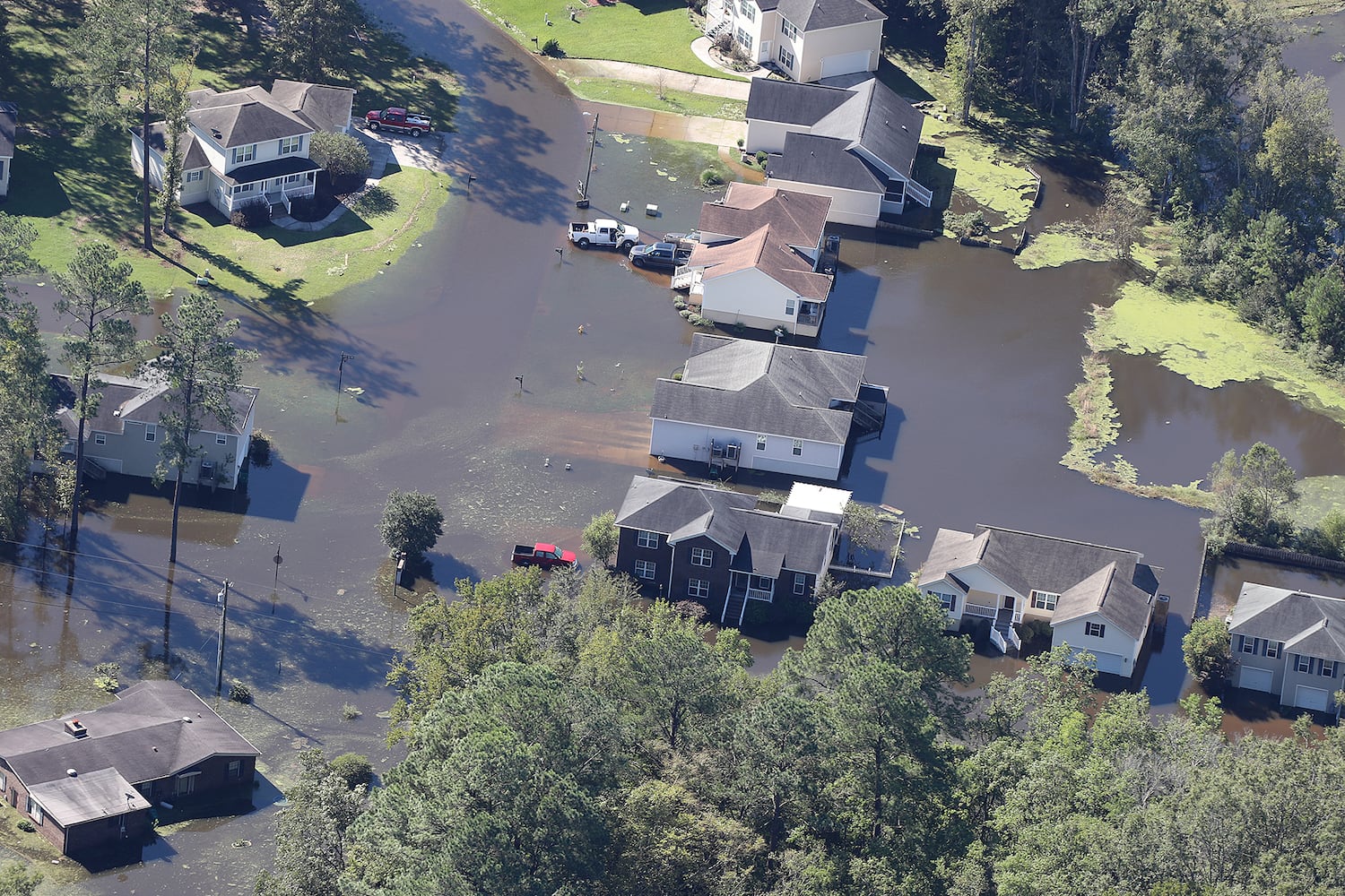 Hurricane Matthew's aftermath in Georgia