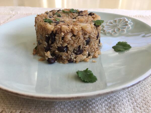 Using cauliflower instead of rice means fewer calories. Plus, riced cauliflower ups the fiber and vitamins in this Caribbean-inspired recipe, which includes black beans. CONTRIBUTED BY KELLIE HYNES