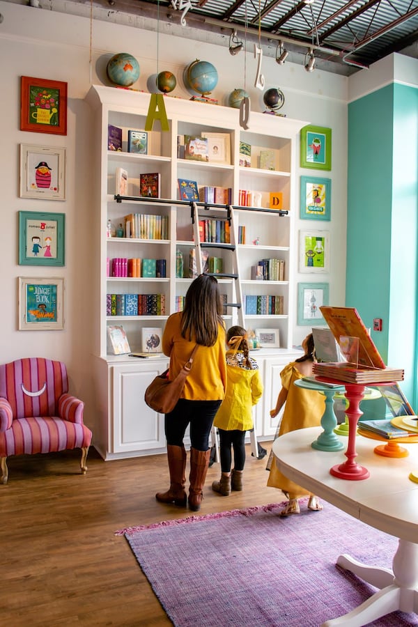 The Story Shop is a whimsical haven for parents and children alike. Contributed by Doyle Wallace Photography