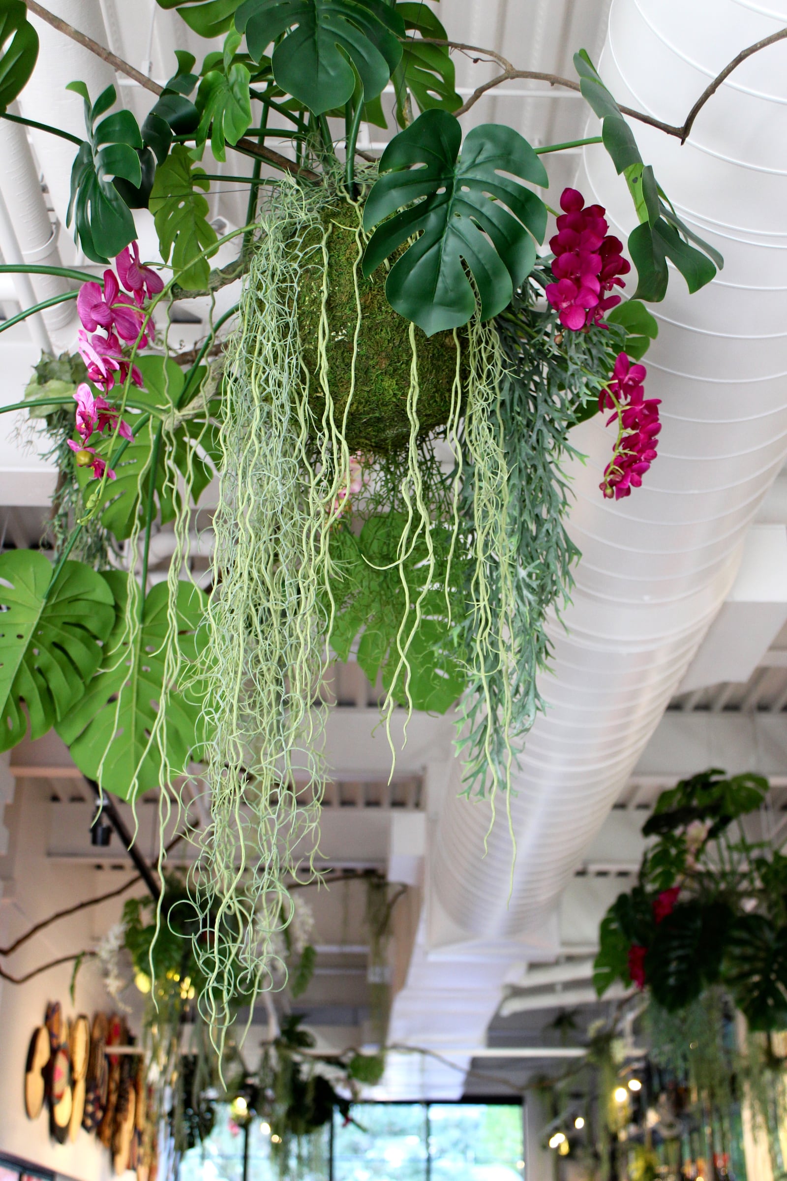 A botanical installation at the Cape Restaurant & Beach Bar. / Courtesy of the Cape Restaurant & Beach Bar