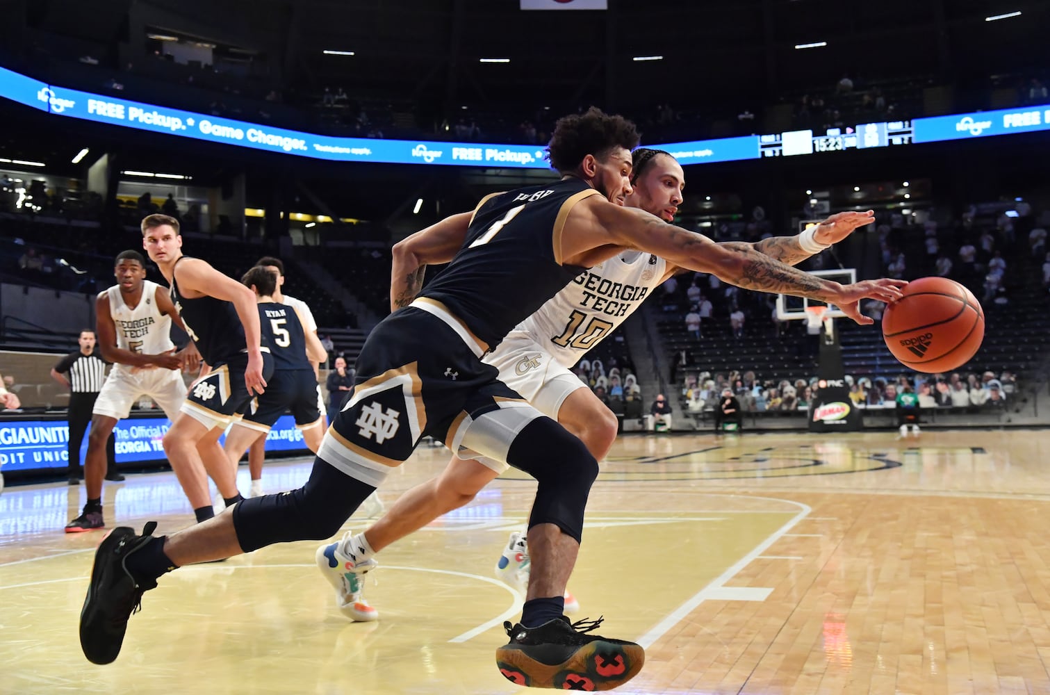 Georgia Tech-Notre Dame basketball game