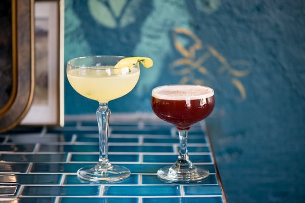 Banshee cocktails include Stately Hag (left) and Staccato. CONTRIBUTED BY MIA YAKEL