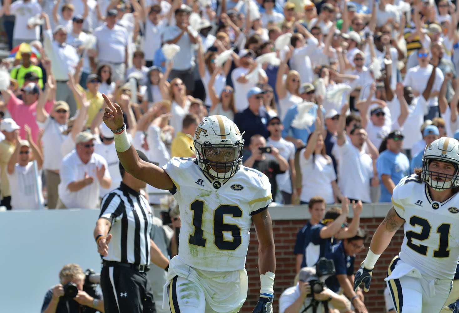 Photos: Georgia Tech hosts North Carolina