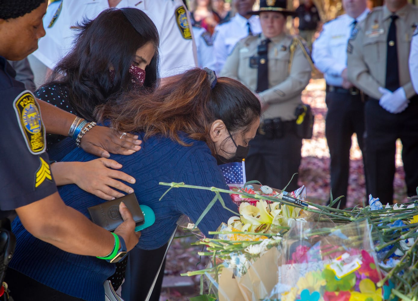 A community prayer vigil for Officer Paramhans Desai.